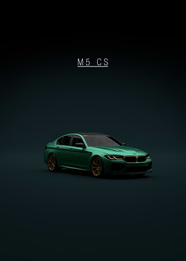 BMW M5 CS F90 - Green Front