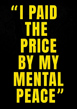 I Paid The Price Quote