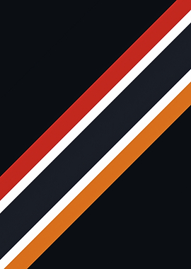 Abstract Stripes on Dark Background