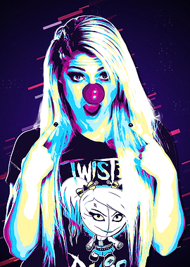 Alexa Bliss pop art