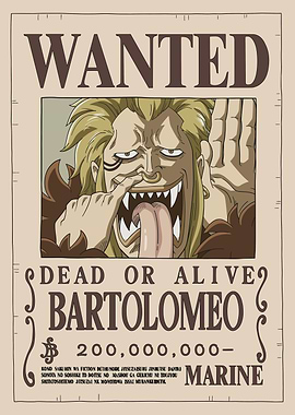 Bartolomeo Wanted