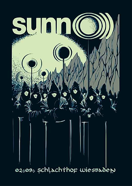 Sunn O))) Concert Poster