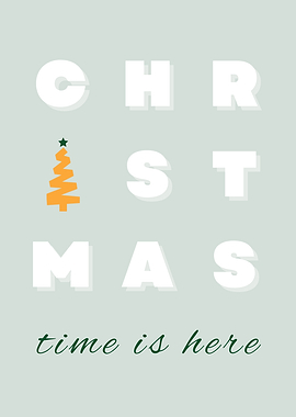 Minimalist Christmas Card Design