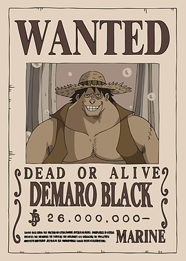 Demaro Black Wanted