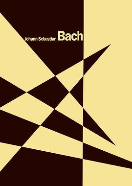 Johann Sebastian Bach Abstract Art