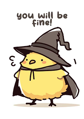 Cute Chick in Witch Costume