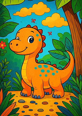 Dinosaur Jungle Animal