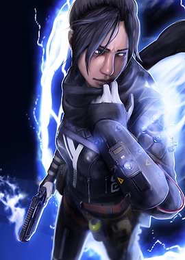 Apex Legends Wraith Digital Art