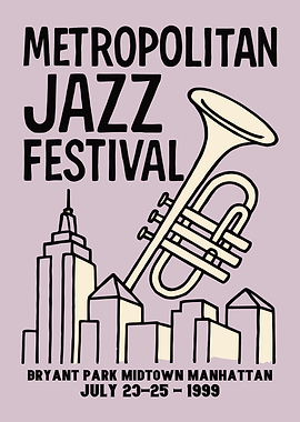 Metropolitan Jazz Festival 1999 Poster