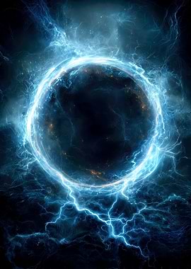 Electric Blue Energy Ring