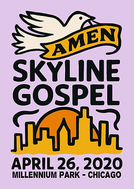 Skyline Gospel Event Poster