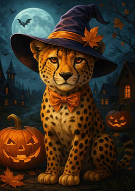 Cheetah Witch Halloween
