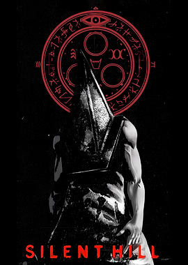 Silent Hill Pyramid Head Illustration