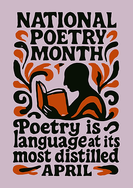 National Poetry Month April Poster