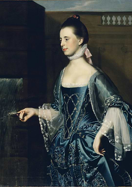 Mrs. Daniel Sargent by John Singleton Copley