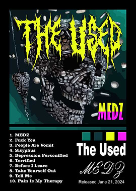 The Used - MEDZ Album Cover