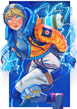 Apex Legends Wattson Digital Art