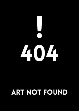 404 Art Not Found