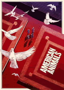 American Animals Movie Poster Art