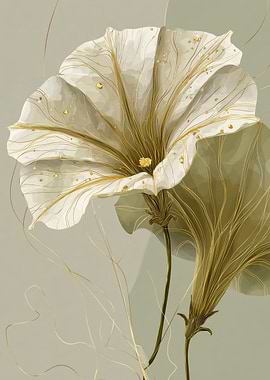 The Golden Trumpet Petunia