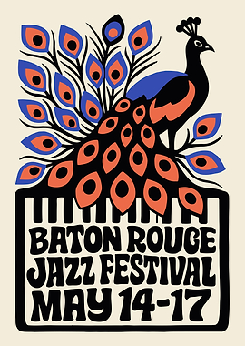 Baton Rouge Jazz Festival Poster