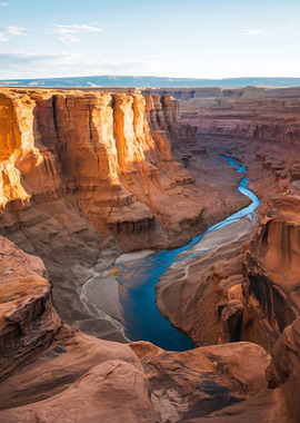 Grand Canyon River Landscape