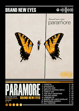 Paramore - Brand New Eyes Album Cover