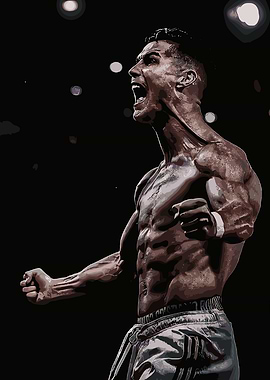 Cr7 Celebration Vector Art