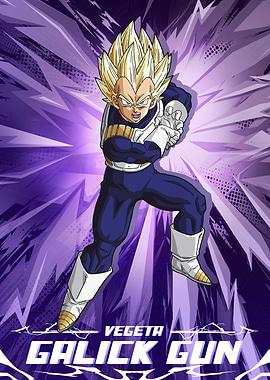 Super Saiyan Vegeta: Galick Gun