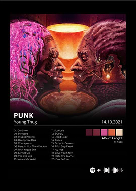 Young Thug PUNK Album Cover