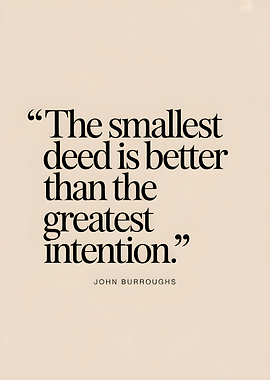 Inspirational Quote by John Burroughs