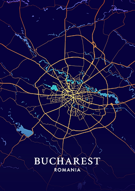 Bucharest City Map