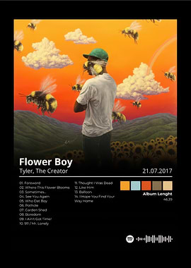 Tyler The Creator Flower Boy Album Cover Art