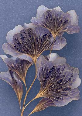 The Blue Ginkgo Grove