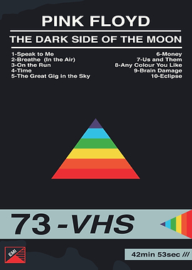 Pink Floyd Dark Side VHS Cover