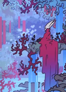 Hollow Knight stylized digital art