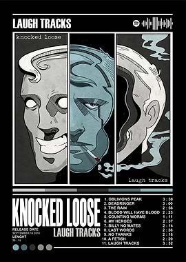 Knocked Loose - Laugh Tracks Album Art