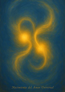 Nacimiento del Amor Universal Painting Birth of Universal Love