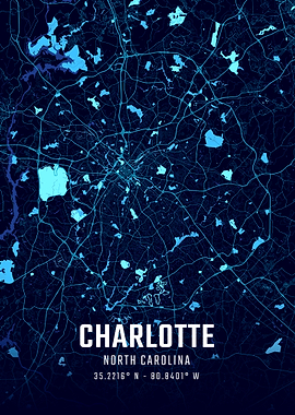 Charlotte Midnight City Map