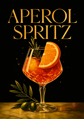 Aperol Spritz Cocktail