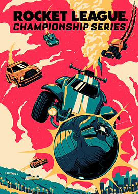 Rocket League Championship Series Poster