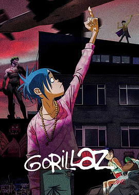 Gorillaz album cover artwork