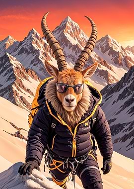 Mountain Goat Climber