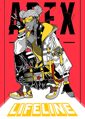 Apex Legends Lifeline Character Art