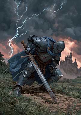 Knight ready to fight