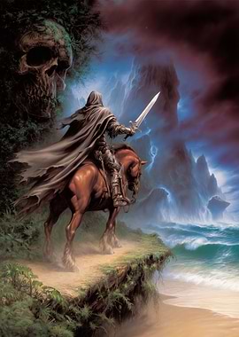 Grim Rider on the Edge