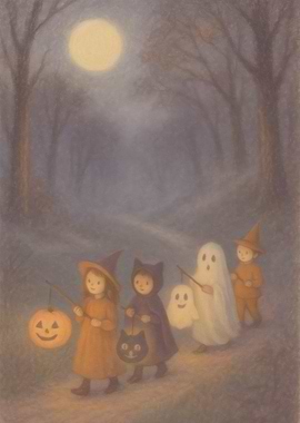 Trick or Treat on Halloween