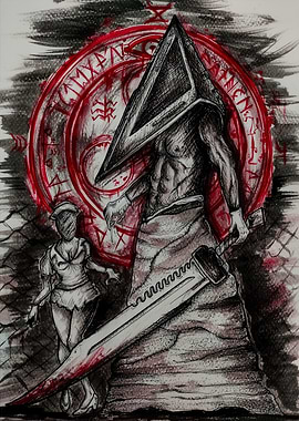 Silent Hill: Pyramid Head and Nurse
