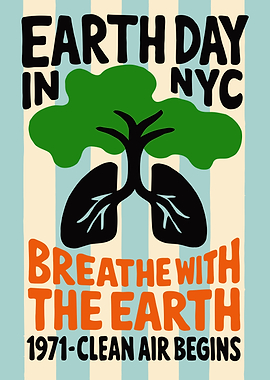 Earth Day in NYC Poster