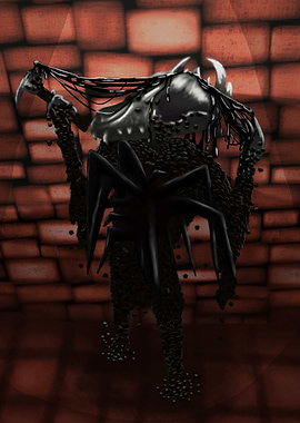 Dark Bug Swarmed Creature